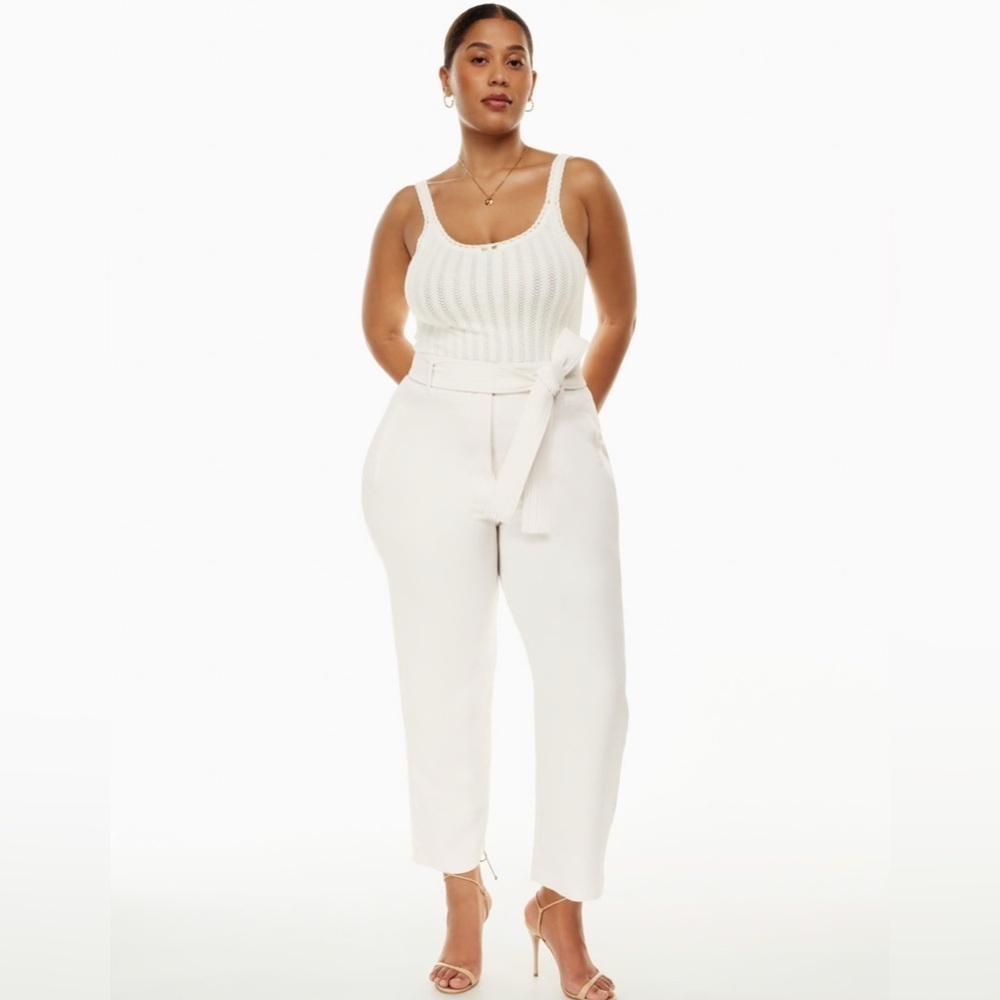 Aritzia Wilfred Tie-Front Pant